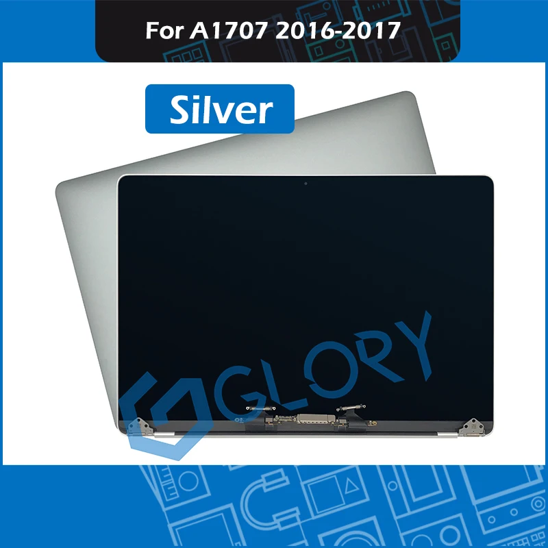 Совершенно новый ЖК-экран A1707 в сборе для Macbook Pro Retina 15 дюймов серебристый дисплей