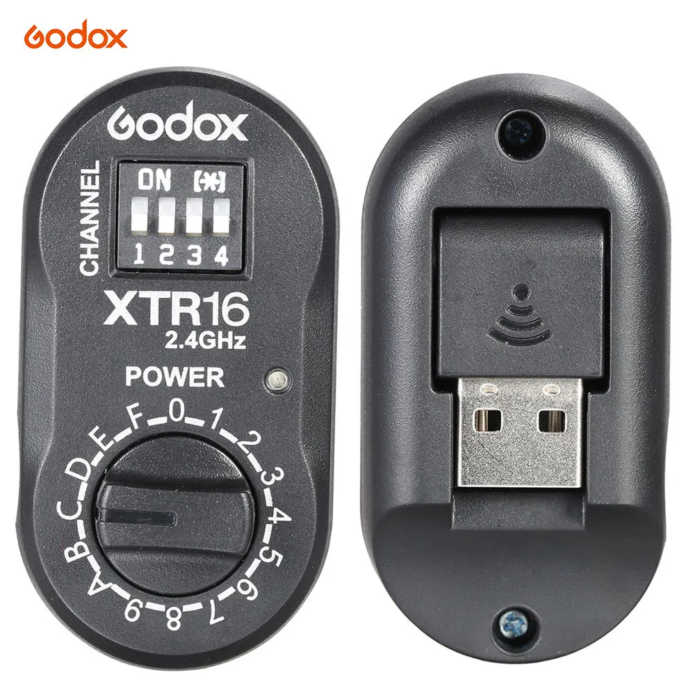 Godox XTR 16 приемник вспышки 2 4G Беспроводная x система для X1C X1N XT триггер передатчика