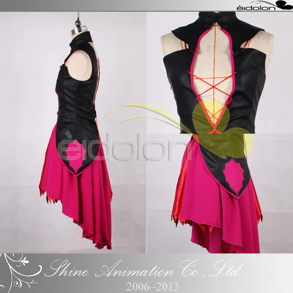 Костюм для косплея Виная Корона Ома Мана черно красное платье 11|cosplay costume|costumes