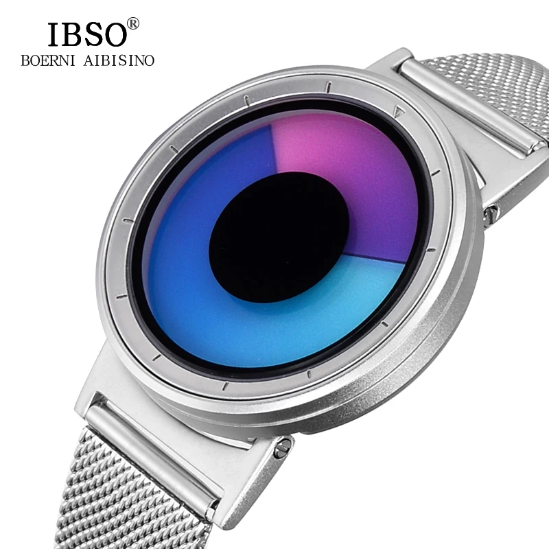 IBSO 2019 брендовые Креативные Часы голова Кварцевые спортивные часы для мужчин