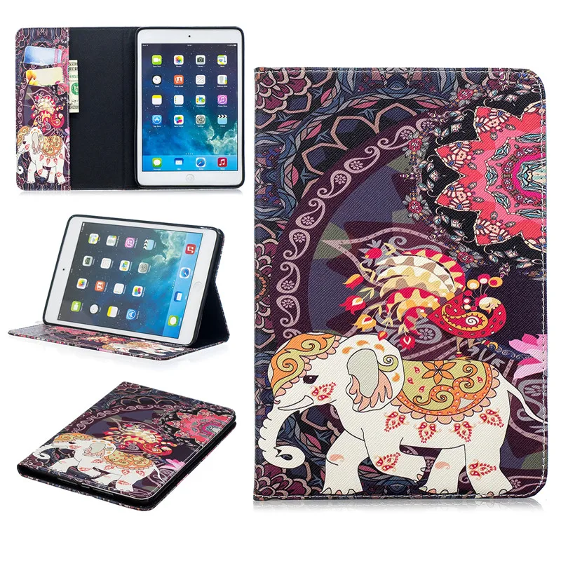 Чехол для планшета apple ipad mini 1/2/3/4 кожаный чехол с откидной крышкой 7 9 дюйма книжка