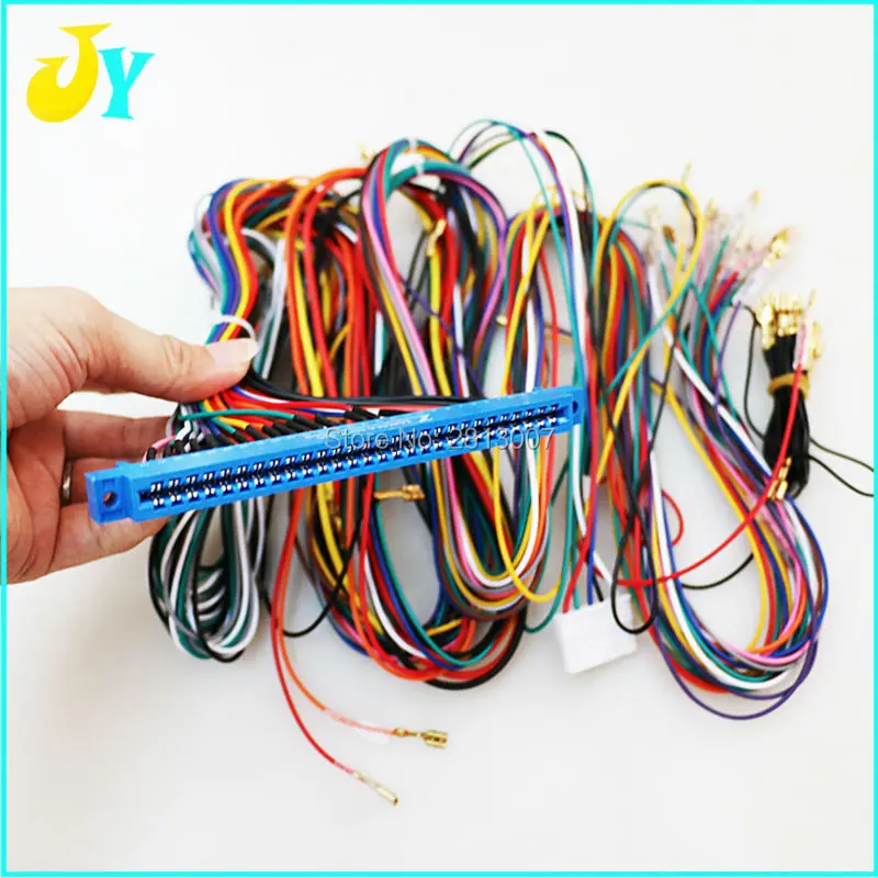 10 шт. жгут Jamma с 5 6 проводами для экшн кнопок 28 контактных проводов аркадной