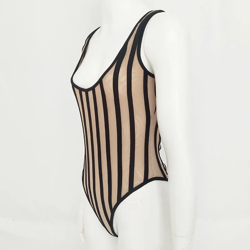 Комбинезоныskitzyou для женщин s комбинезоны Сексуальная Bodycon Корректирующие боди