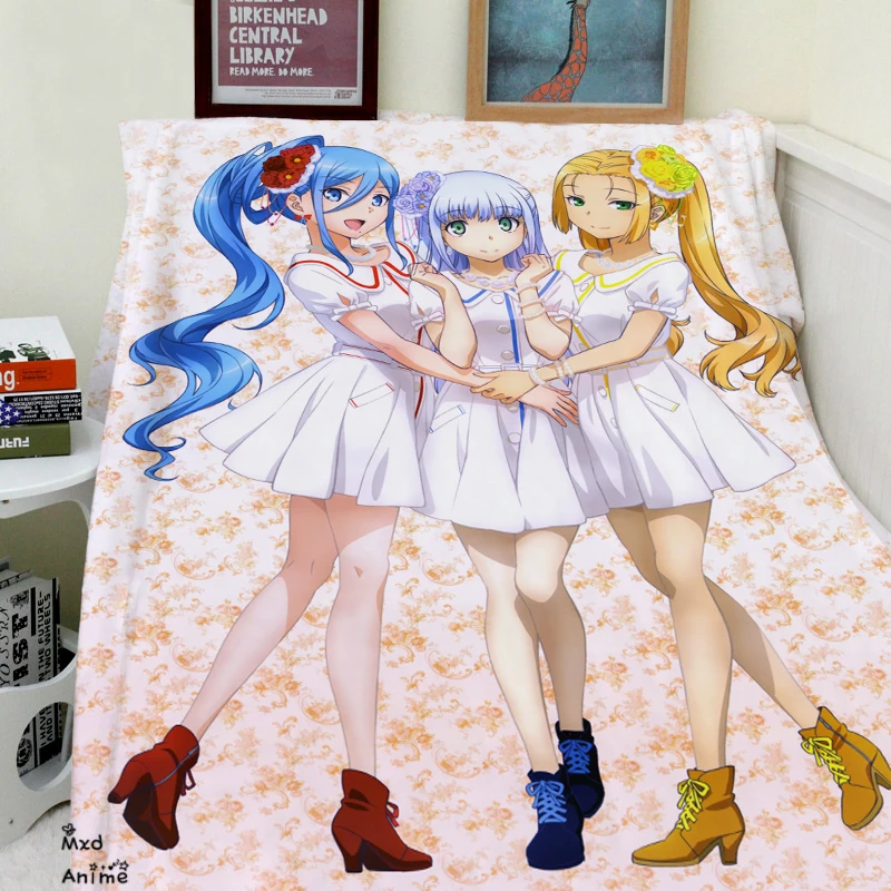 Аниме Aoki Hagane no Arpeggio мягкие фланелевые флисовые пледы одеяло декоративные самолет