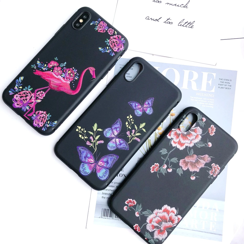Силикон для Coque iPhone 7 XS корпус окрашен Тигр Единорог крышка на принципиально 6 6s 8