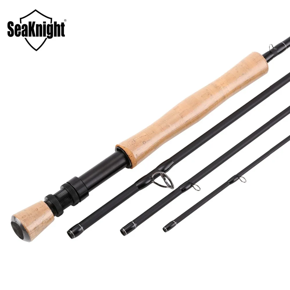 SeaKnight MAXWAY 1 шт. Классическая удочка для ловли нахлыстом 7/8 #2 7 M быстродействующая