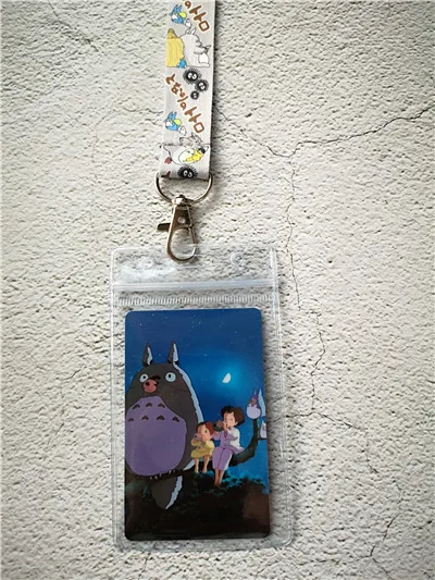 1 шт. наклейки My neighter totoro из ПВХ именованный держатель для карт идентификационный