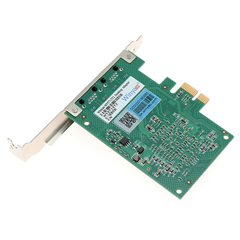 PCIE X1 двойной порт 10/100/1000 Мбит/с гигабитный Ethernet сетевой адаптер для bcm5715 NIC |