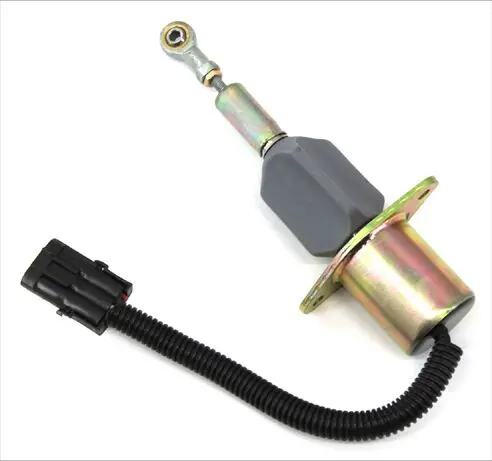 

Fuel shutdown solenoid valve Diesel shut off solenoid 3930234 SA-4335-24 For Cummins 6CT 8.3 Komatsu 24V