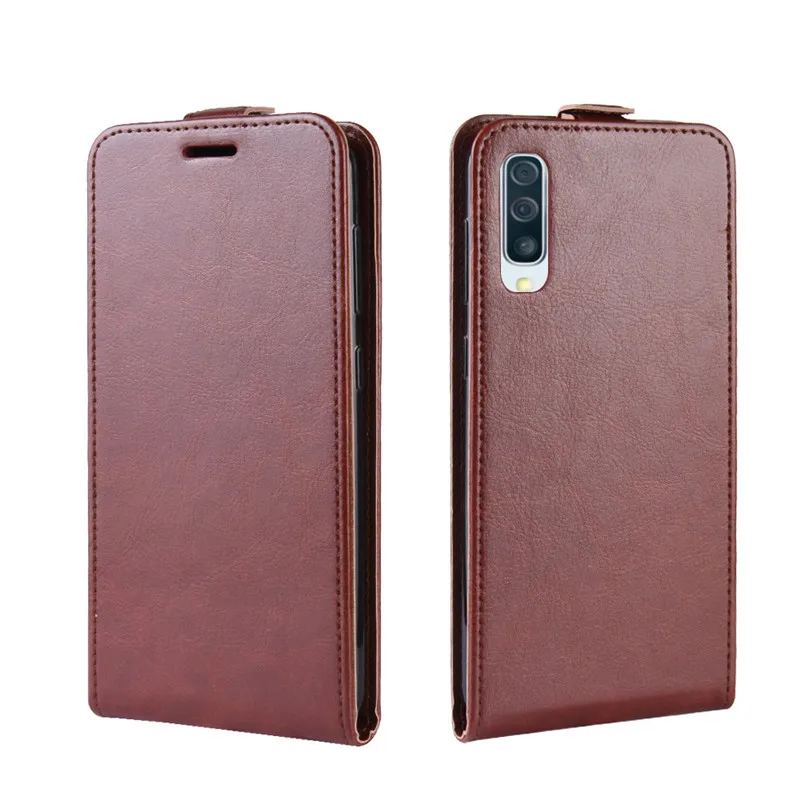 Откидной Чехол книжка для Galaxy samsung A50 чехол s силиконовый + мягкий кожаный SM A505F/DS A