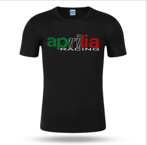 Aprilia Мотогонки новая футболка для мотокросса езды на мотоцикле Гонщик Футболка