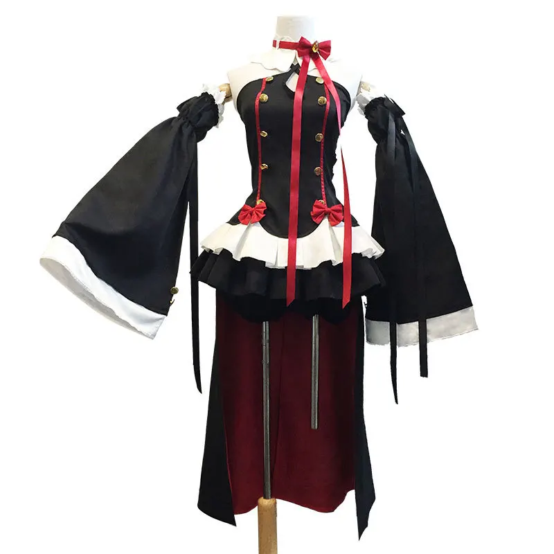 Соблазнительные костюмы Krul Tepes для женщин косплей Owari no Seraph конец третий
