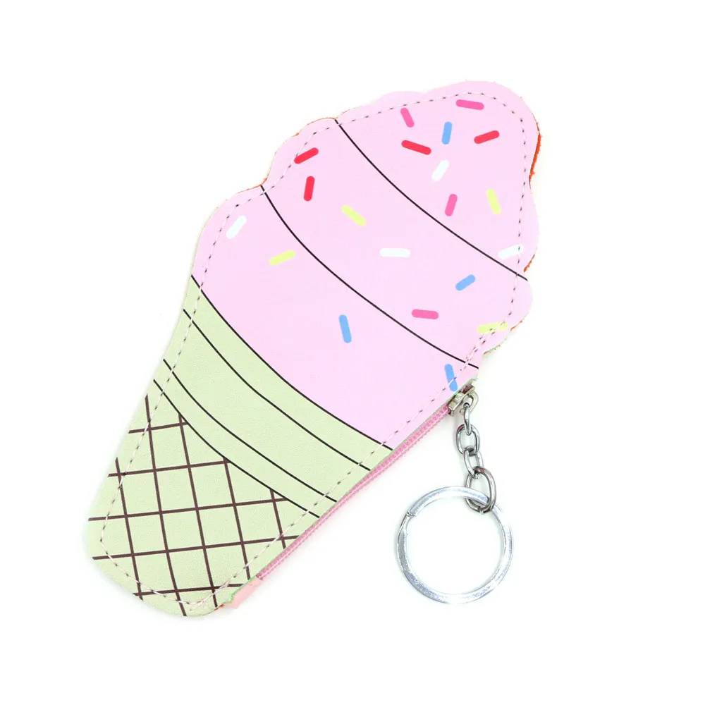 Кожаный держатель для кредитных карт женские отделения девушек ID бумажник