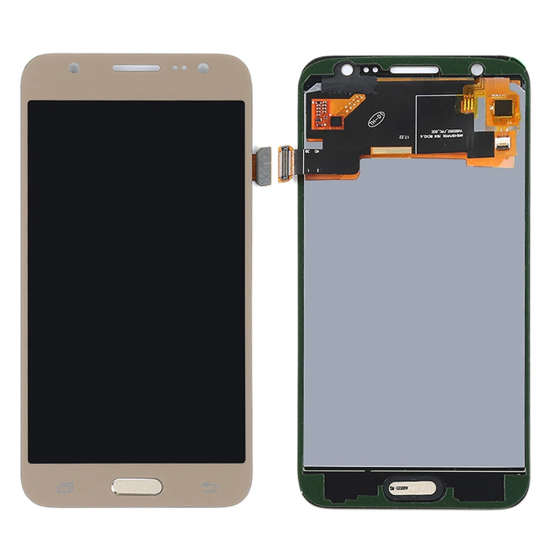 Gold Without Frame " J500F ЖК-дисплей для Samsung Galaxy J5 ЖК-дисплей J500 J500F J500FN J500H J500M ЖК-дисплей Дисплей планшета Сенсорный экран сборки часть рамки - Цвет: Gold Without Frame