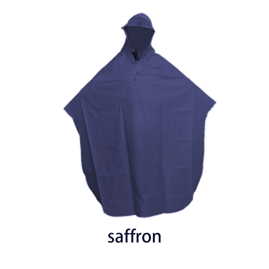 saffron Дождевик для велоспорта, велосипеда, мужчин и женщин, дождевик, пончо с капюшоном, ветронепроницаемый дождевик, чехол для скутера, дождевик - Цвет: saffron