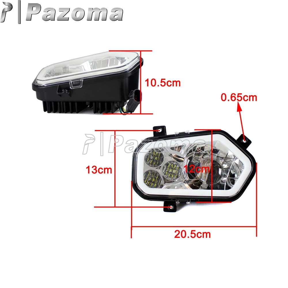 UTV ATV светодиодный светильник для Polaris RZR 800 900 4 XP Sportsman Ranger головной светильник|kit