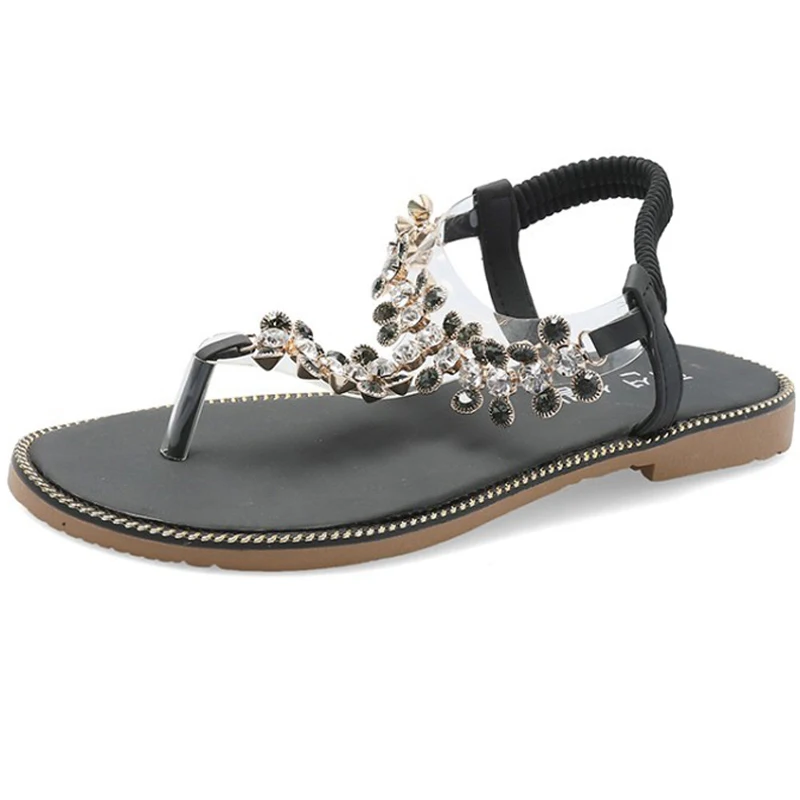 HEE GRAND/сандалии женская летняя обувь в богемном стиле женские Вьетнамки модная