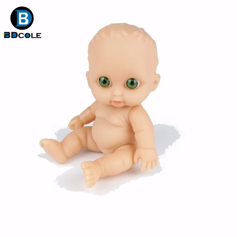 1 шт. случайным образом выбрать 13 см мини силиконовые 3D глаза Reborn Baby Doll реалистичные различные экспрессии ладони куклы, сделанные Jimusuhutu