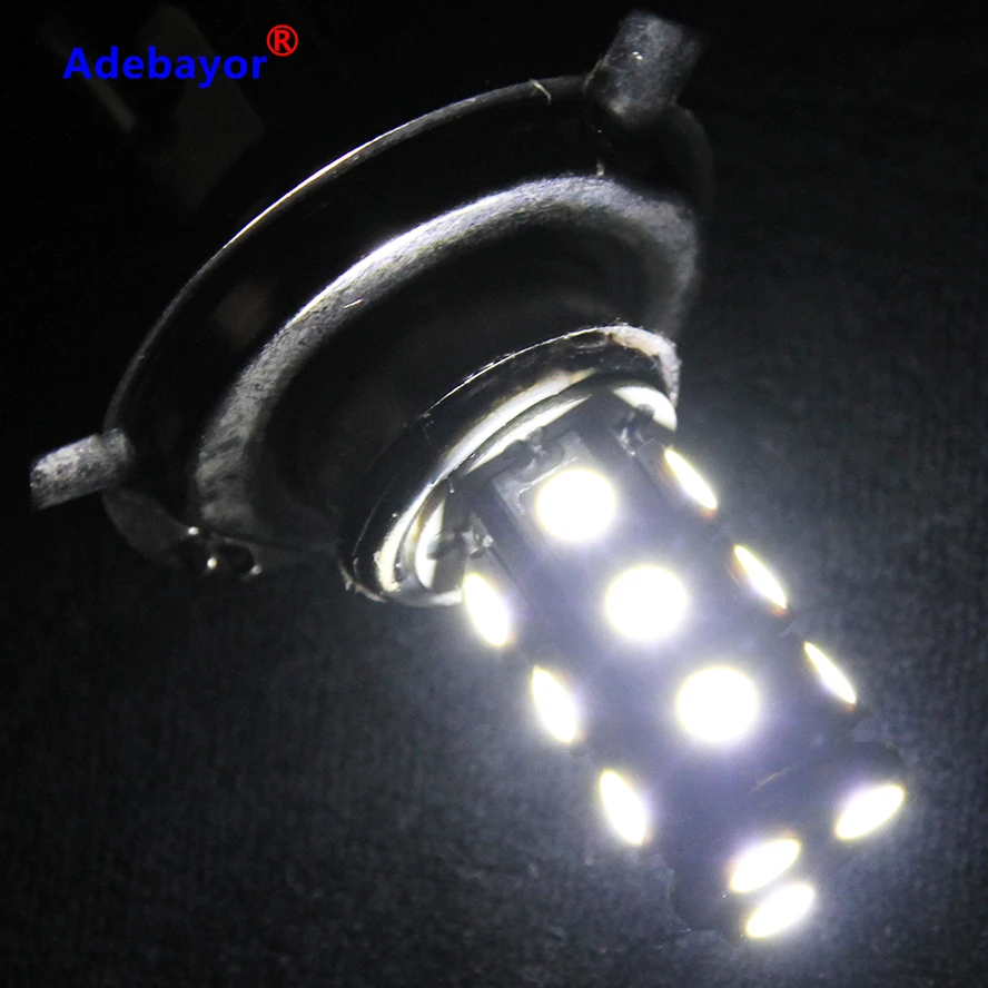 4X H4 18 LED 5050 SMD Автомобильная Лампа для противотуманной фары 12В Белый Бесплатная