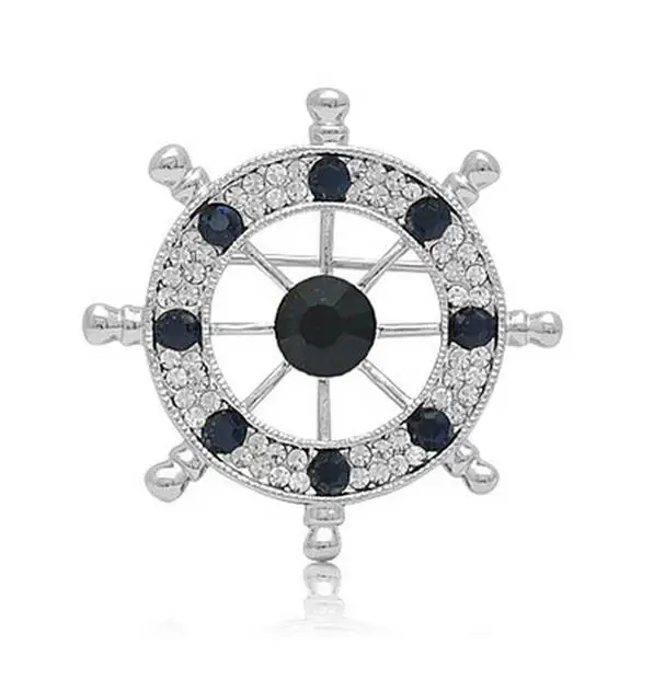 Navy wind restoring ancient ways the rudder suit buttons diamond brooch European and American hipster badges act role ofing | Дом и сад