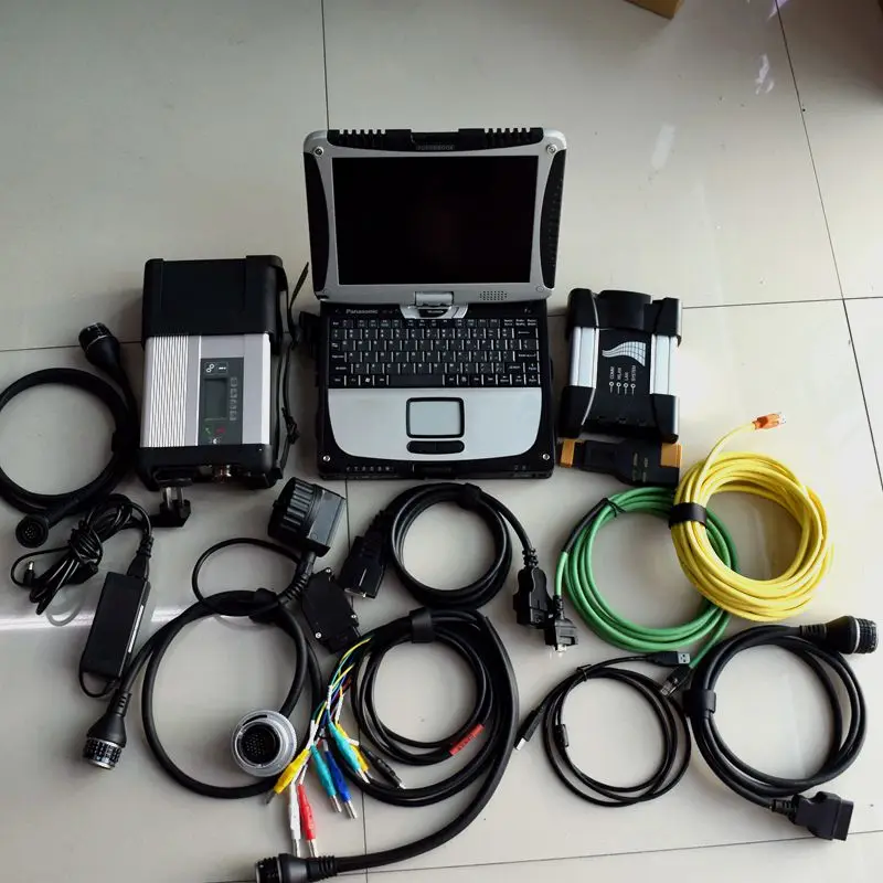 

Супер mb star c5 sd connect инструменту диагностики для b mw icom next с новейшим диагностическое программное обеспечение 2in1 1 ТБ hdd с ноутбуком cf19 4g