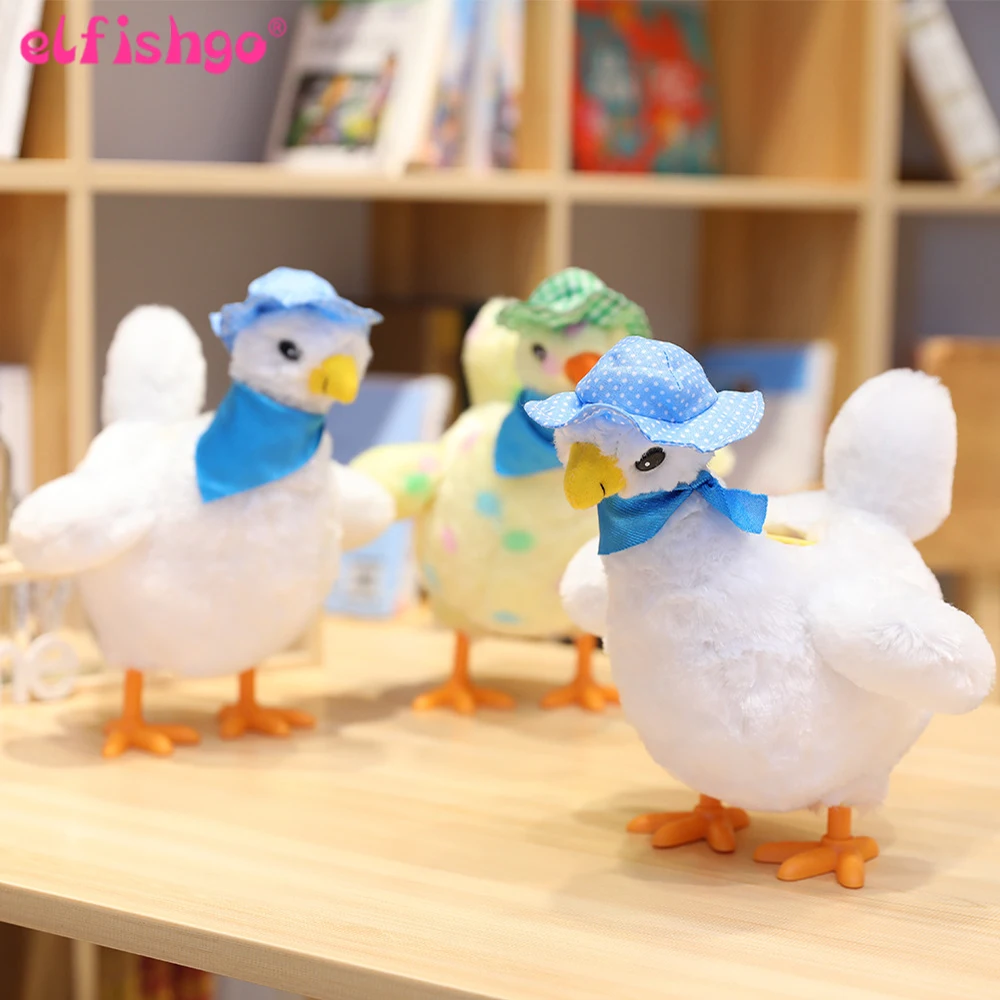 Забавная курица-курица курица яйцо для укладки Шокированный подарок детей