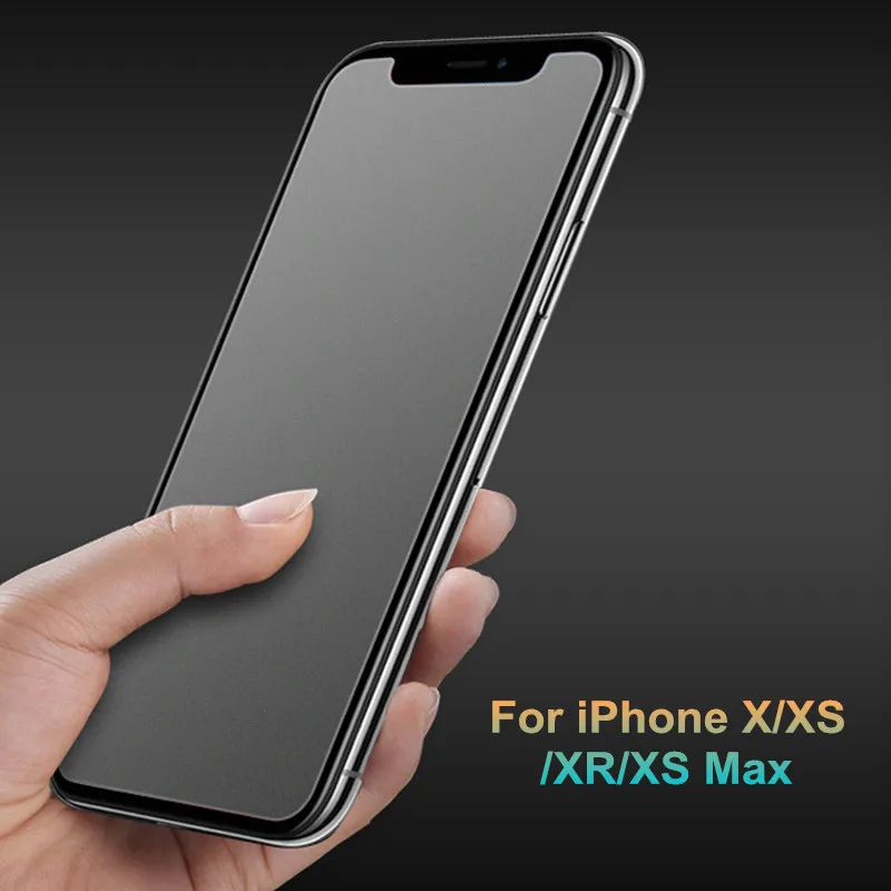 CCDZ 9 H матовое закалённое стекло пленка для iPhone X XS Max матовый протектор экрана XR