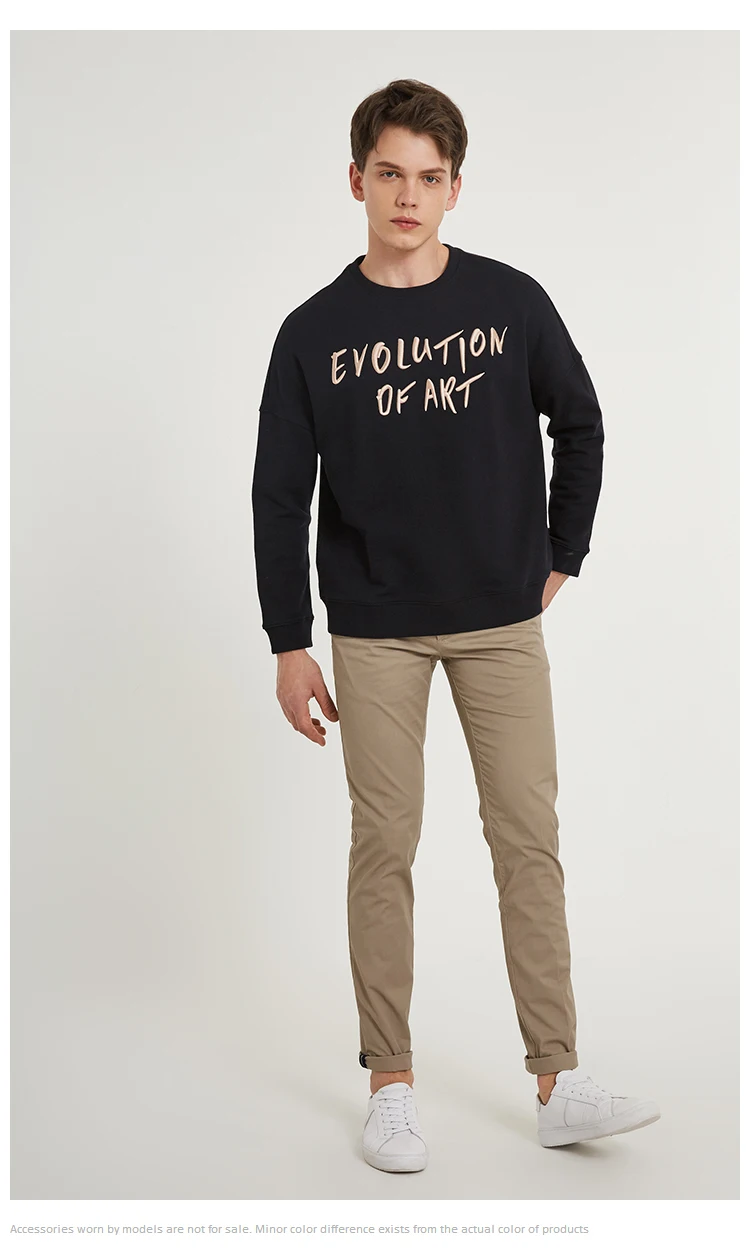 JackJones мужские хлопковые брюки эластичная ткань комфорт дышащий бизнес Смарт повседневные брюки Slim Fit Брюки Мужская одежда | 218314502