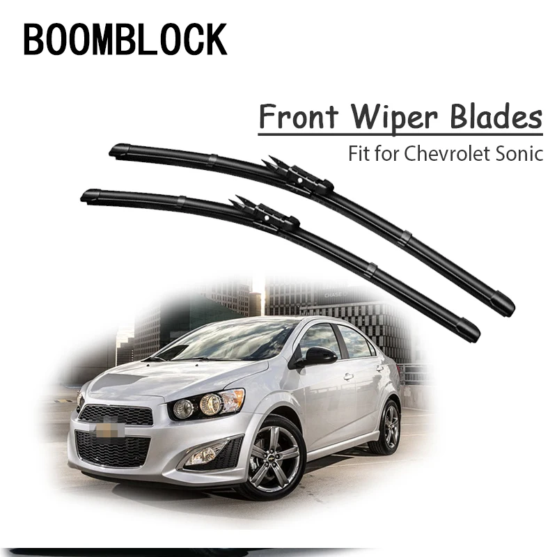 Резиновые передние щетки стеклоочистителя для автомобиля комплект Chevrolet Sonic 2016