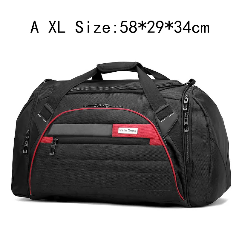A XL size Duffle Bag REREKAXI, мужская сумка для путешествий, женская сумка для путешествий, вместительная мужская сумка, сумка для багажа, Женская водонепроницаемая сумка на плечо для путешествий - Цвет: A XL size Duffle Bag