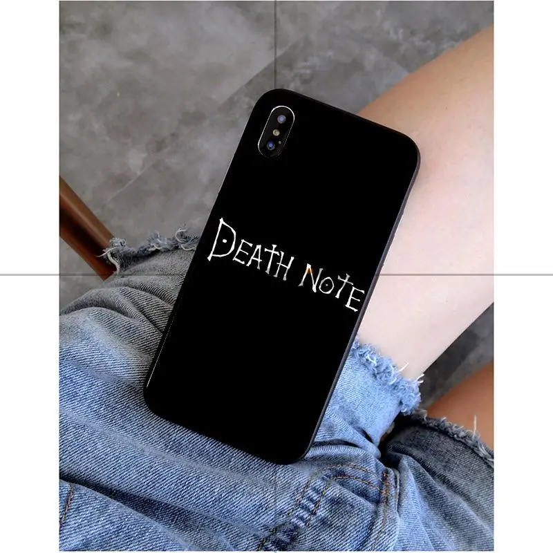 A9 Babaite аниме Death Note дизайн роскошный уникальный дизайн чехол для телефона для iPhone X XS MAX 6 6S 7 7plus 8 8Plus 5 5S XR - Цвет: A9