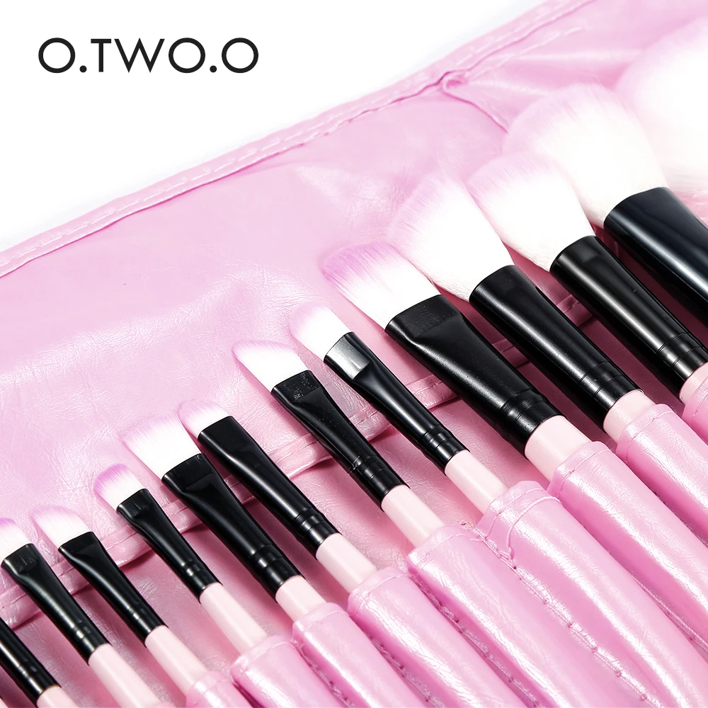O. TWO. O новинка 32 шт./лот розовые кисти для макияжа набор инструментов кистей