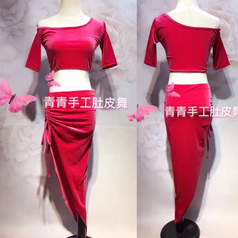 Bellydance восточные живота Индийский цыганский танцы Танцевальный Костюм одежда