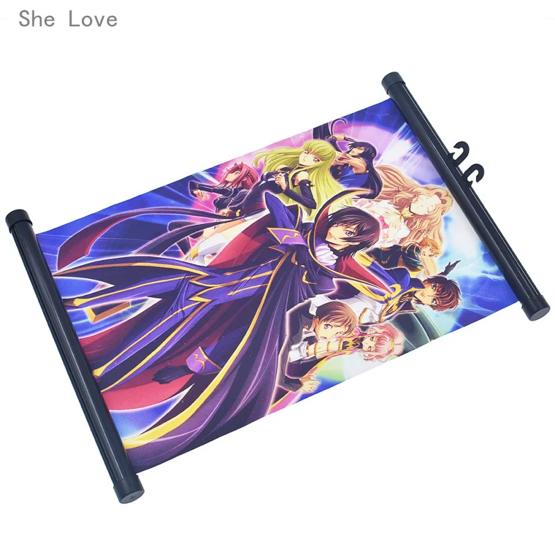 Она любит Японии Аниме Code Geass Лелуш Восстания стены прокрутки картины холст