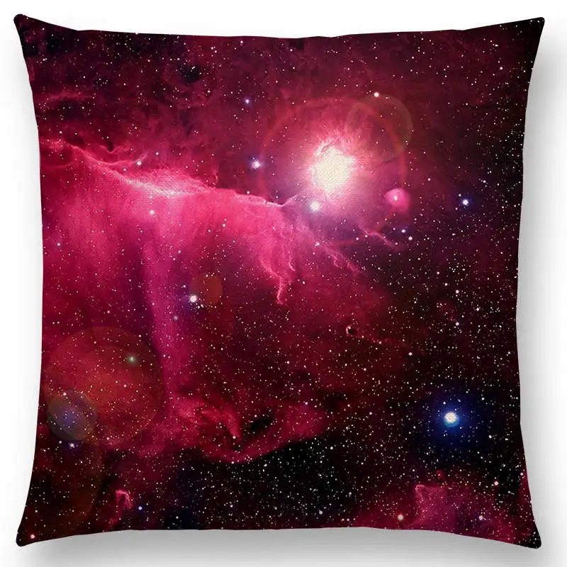 Чехол для подушки с изображением звездного неба|cushion cover|throw pillow casesspace cushion |