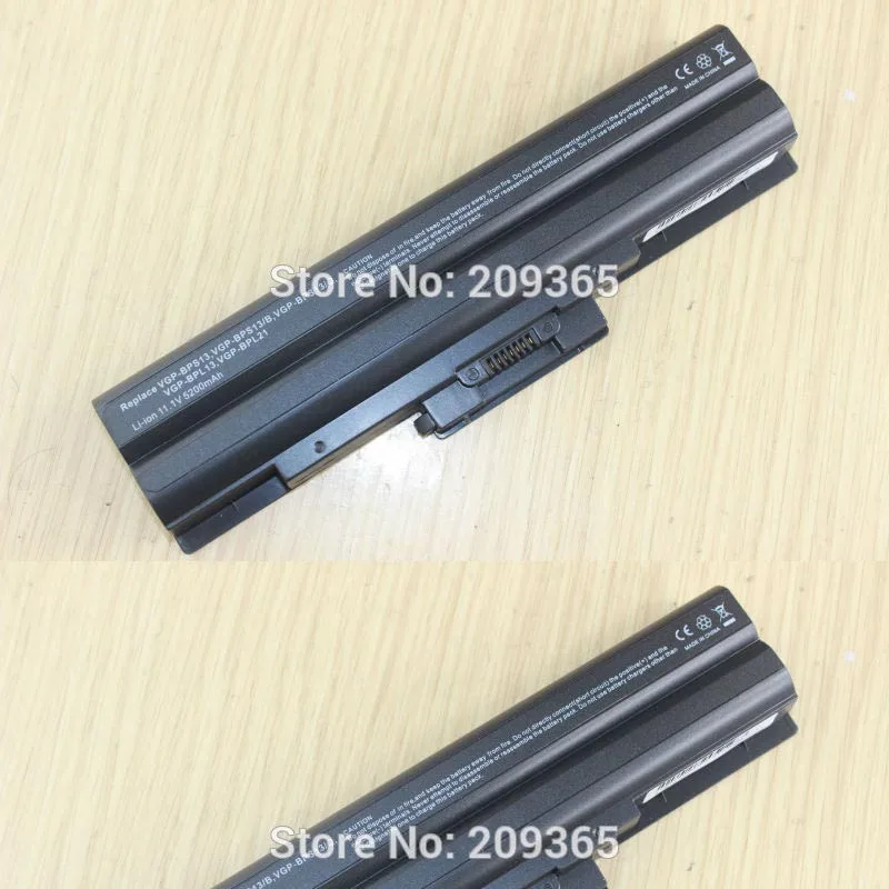 HSW специальный 5200mAh 6 ячеистая для ноутбука Батарея для SONY VAIO VGP-BPS13/S VGP-BPS13A/S VGP-BPS21/S VGP-BPL21A VGP-BPS13A/B VGP-BPS21B
