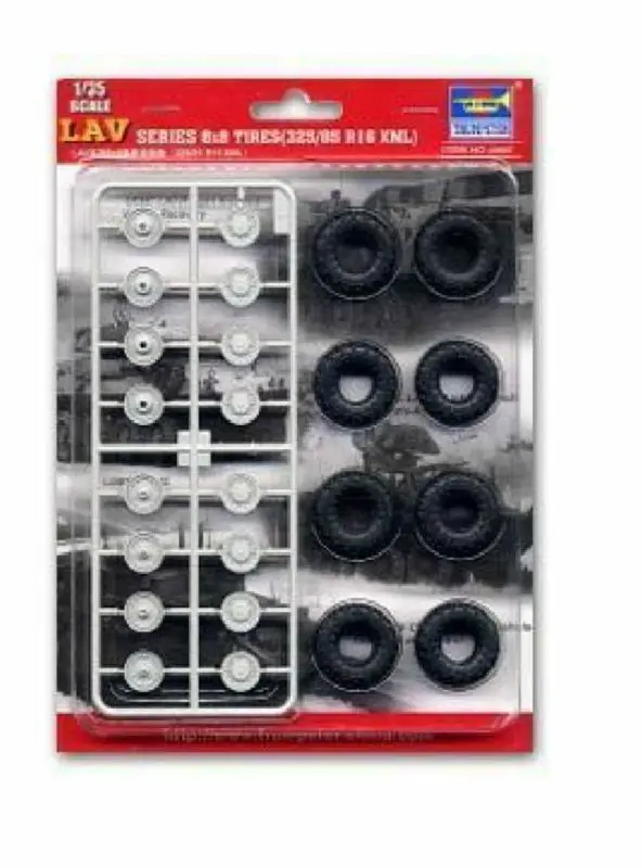 

Trumpeter 06607 1/35 Tires Wheels for American LAV Series 8*8325/85/R16 XML TH05726-SMT2