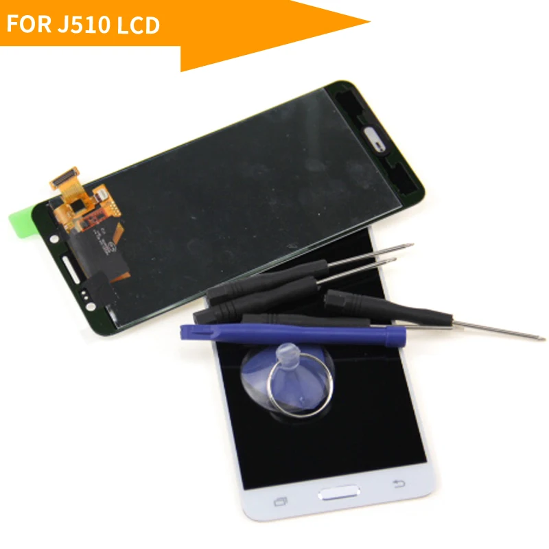 ЖК дисплей для SAM SUNG Ga laxy J5 2016 J510 J510F J510FN J510M сенсорный экран дигитайзер высокое