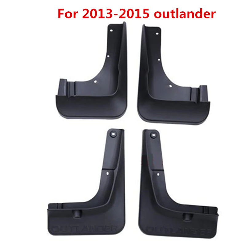 2013-2015 outlander Для Mitsubishi Outlander 2013 брызговики брызговик крыло брызговиков внешние аксессуары декоративные шины - Цвет: 2013-2015 outlander
