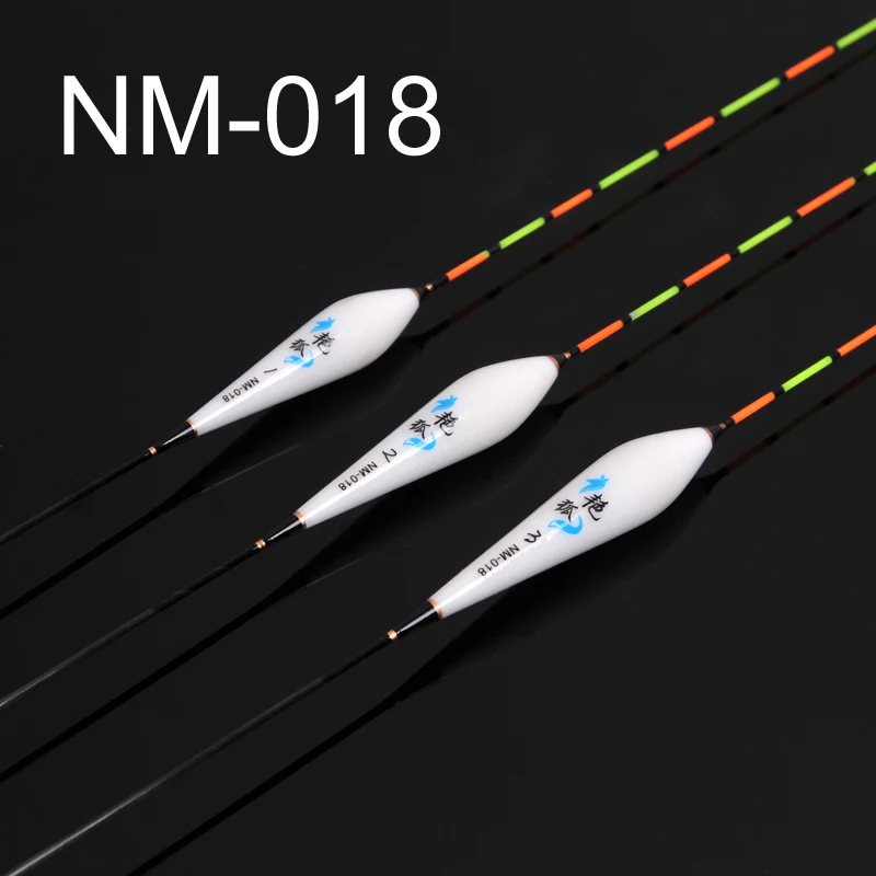 

3pcs/lot Shallow Water Fishing Floats Crucian&Carp Preferred Flotador Pesca 1-3# Composite Nano Fishing Accessories Tackles