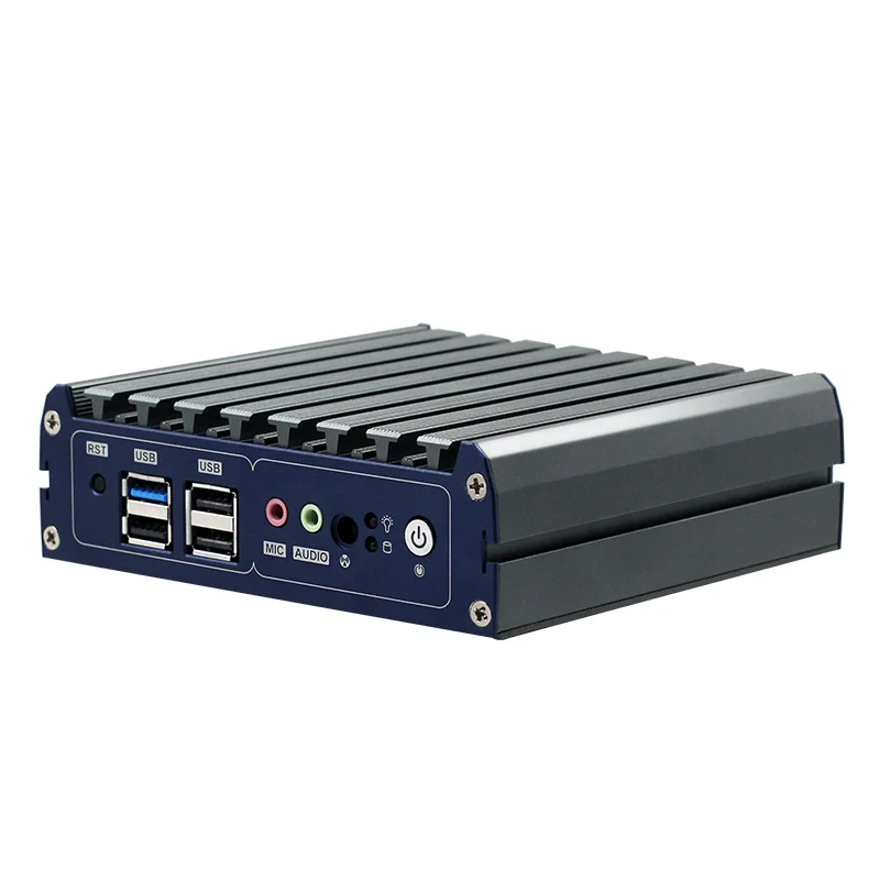 Хит продаж безвентиляторный мини ПК с системой barebone Intel J1900 J1800 E3845|Мини ПК| |
