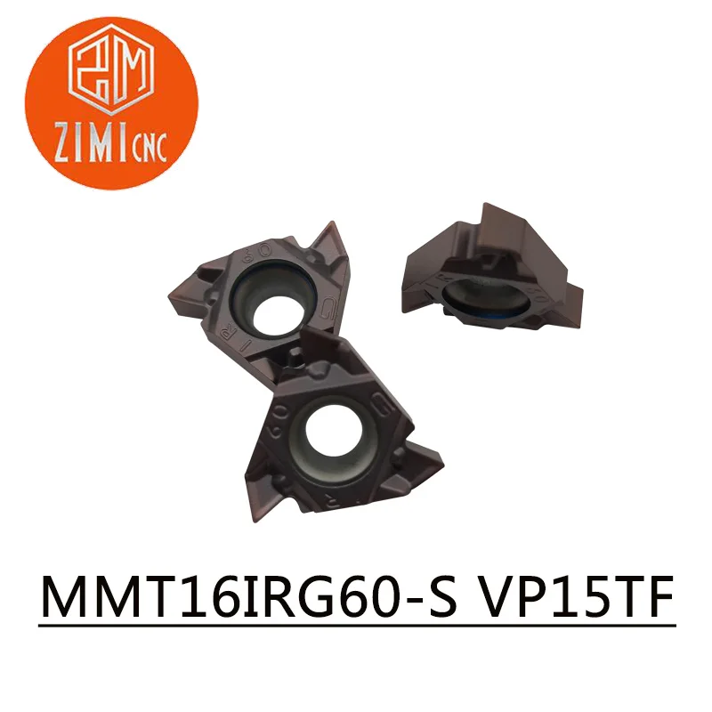 Токарный инструмент MMT16IR 10 шт. G60 S VP15TF твердосплавный с ЧПУ|Токарный инструмент| |