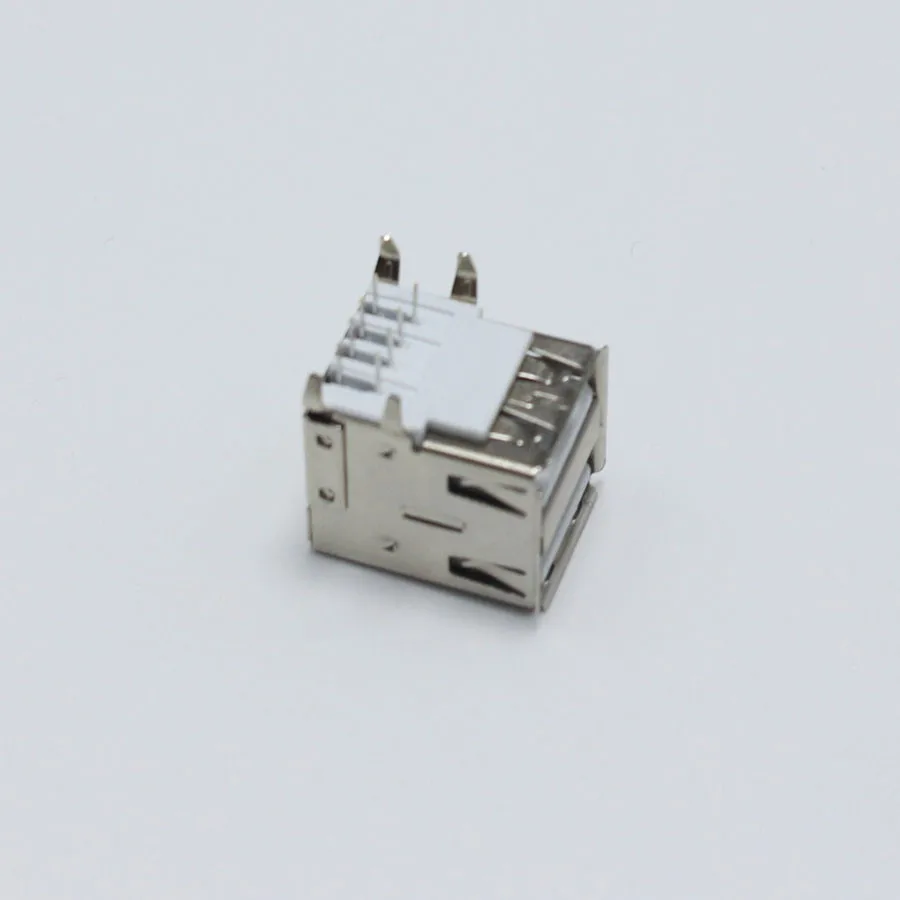 5 шт. Коннектор с USB разъемом тип сварки 90 градусов двойной штыревой разъем