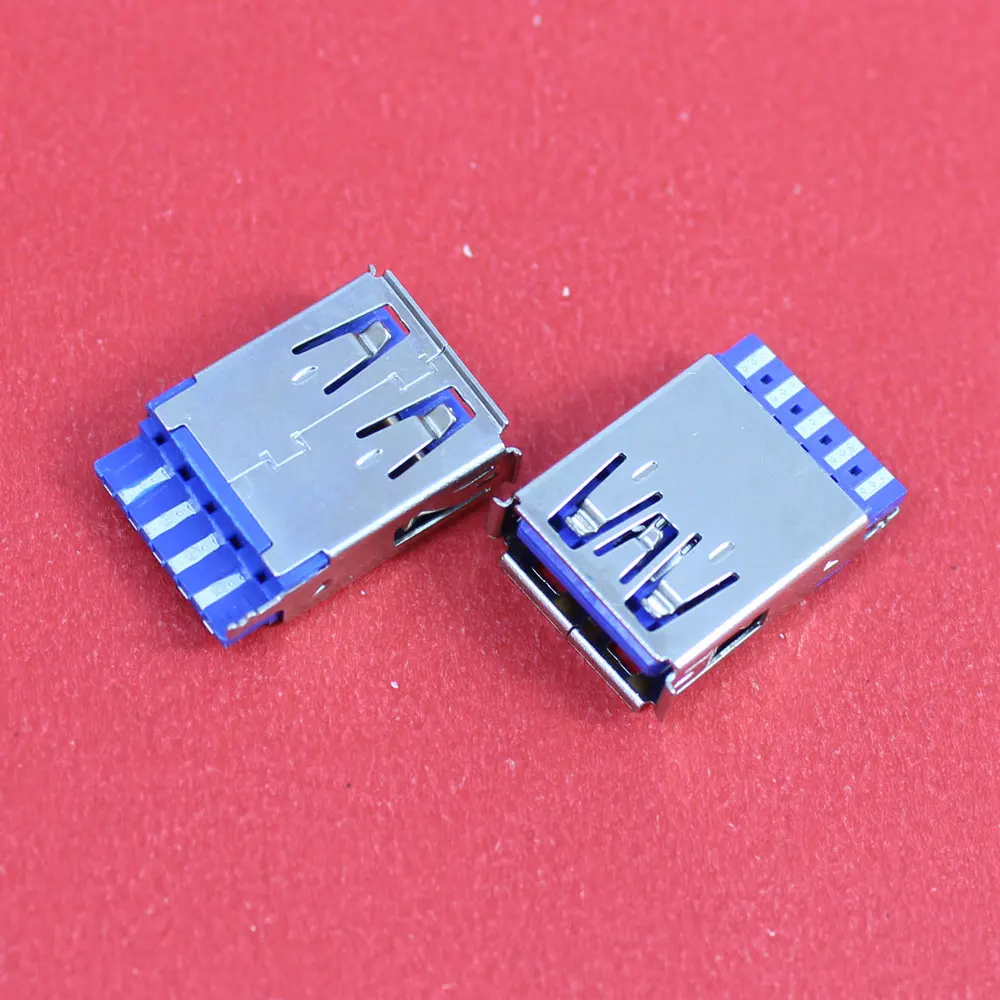 ChengHaoRan 1 шт. USB 3 0 гнездовой 9-контактный разъем типа мама сделай сам тип раковины