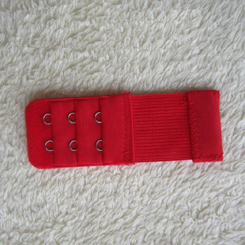 Дамы эластичный 2 крючка бюстгальтер ремень Удлинительный крюк зажим идеальная