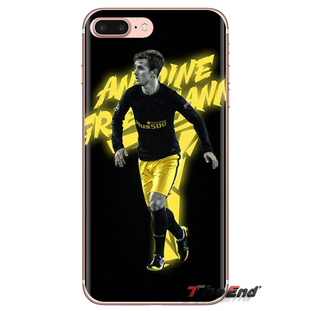 Прозрачные мягкие чехлы для Xiaomi Redmi 4A S2 Note 3 3S 4 4X 5 Plus 6 7 6A Pro Pocophone F1 footballer Antoine Griezmann |