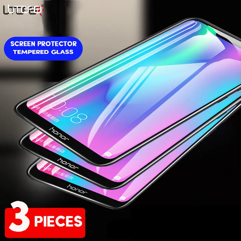 Защитное стекло закаленное для Huawei Honor 10i 3 шт.|Защитные стёкла и плёнки телефонов|