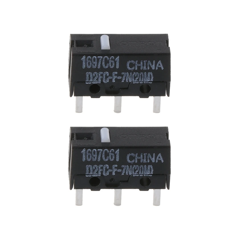 

Мышь OMRON Micro Switch, 2 шт., оригинальная мышь, для Logitech RAZER, 20 м