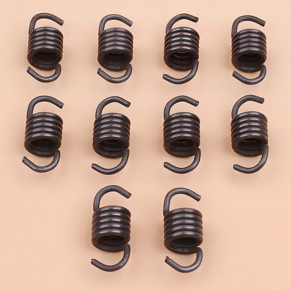 

10pcs/lot Chainsaw Clutch Spring fit Chinese 2500 Zenoah Komatsu G2500 25cc Timberpro Lawnflite Small Gasoline Chain Saw Spares