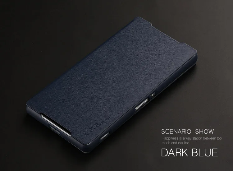 X-Level роскошный из искусственной кожи чехол для sony Xperia Z2 флип-чехол L50 L50W D6503 D6502